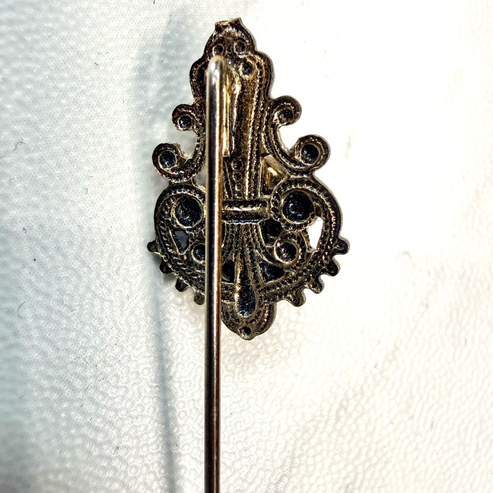Vintage Victorian Style Cameo Stick Pin - Picture 5 of 8